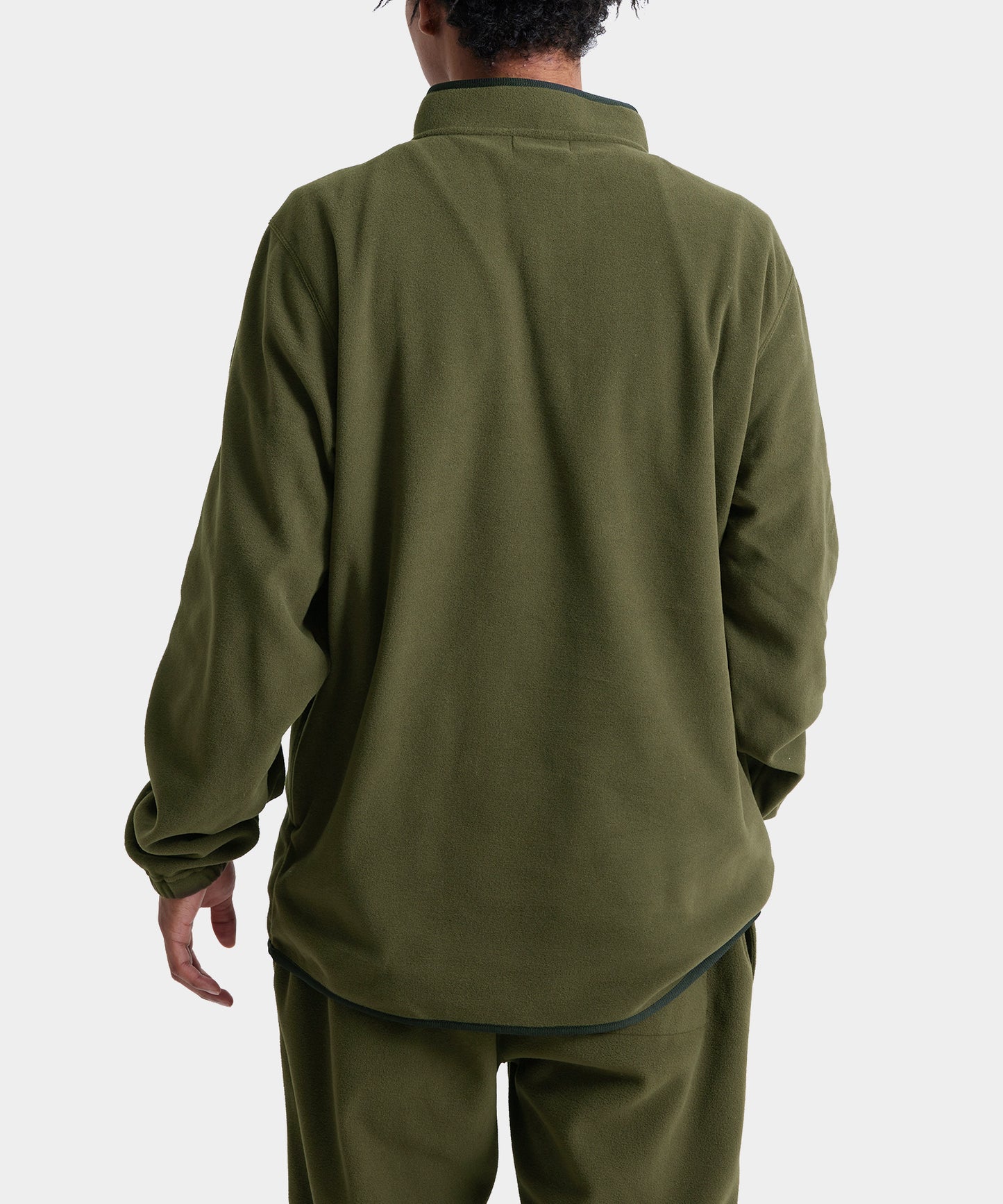 FLEECE HALF ZIP JACKET KHAKI