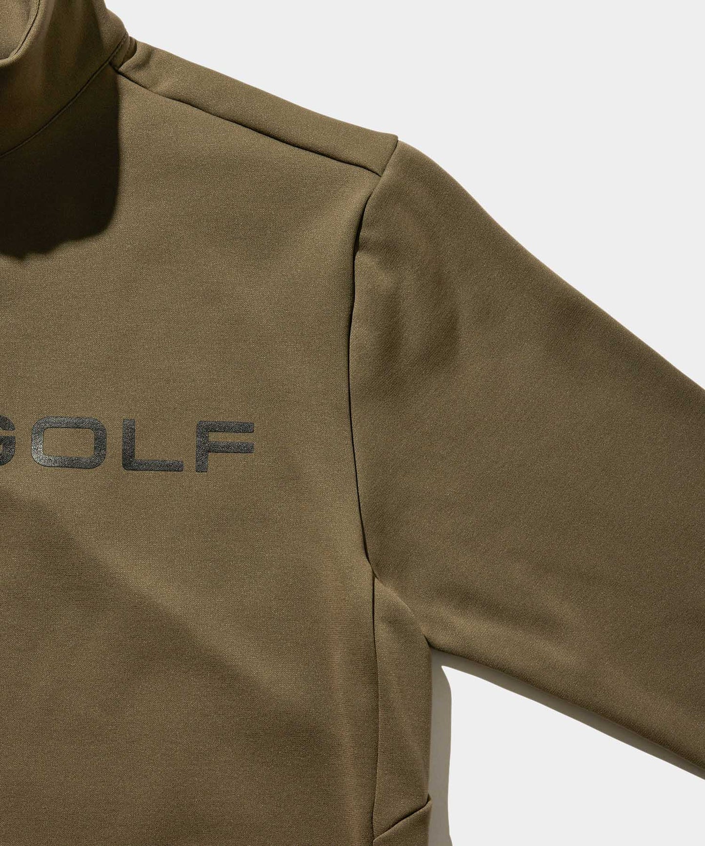 FLEECE HALF ZIP LONG SLEEVE SHIRTS OLIVE
