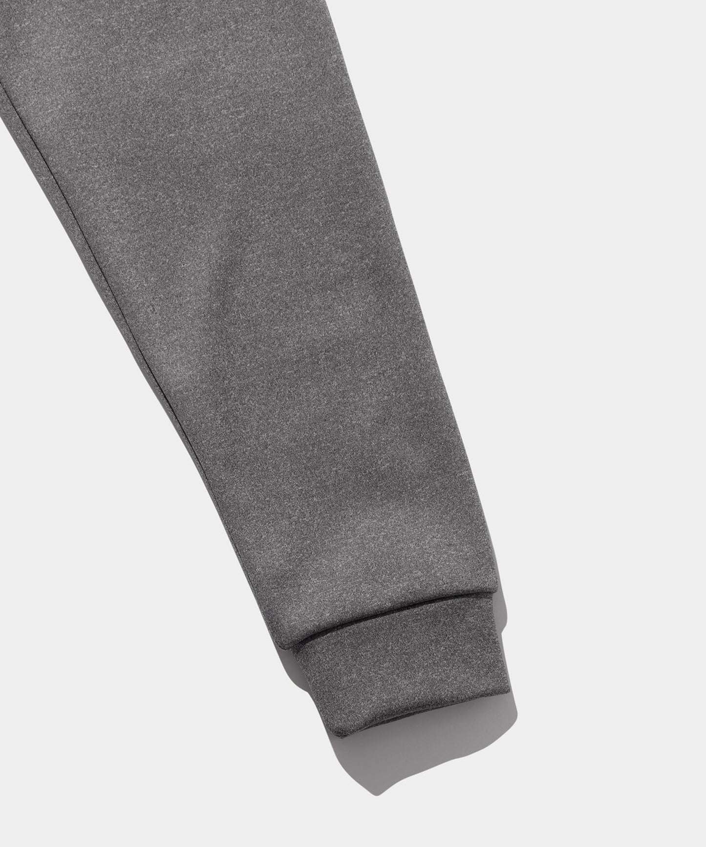 CORDURA FLEECE Logo motif mockneck long sleeve GRAY