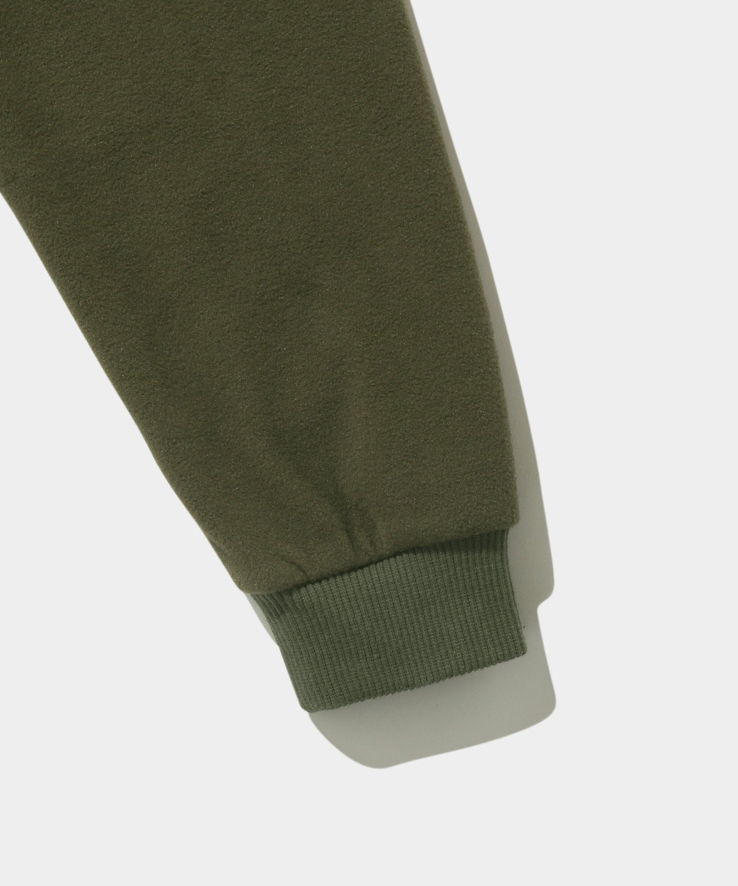 FLEECE CREW PULL OVER KHAKI