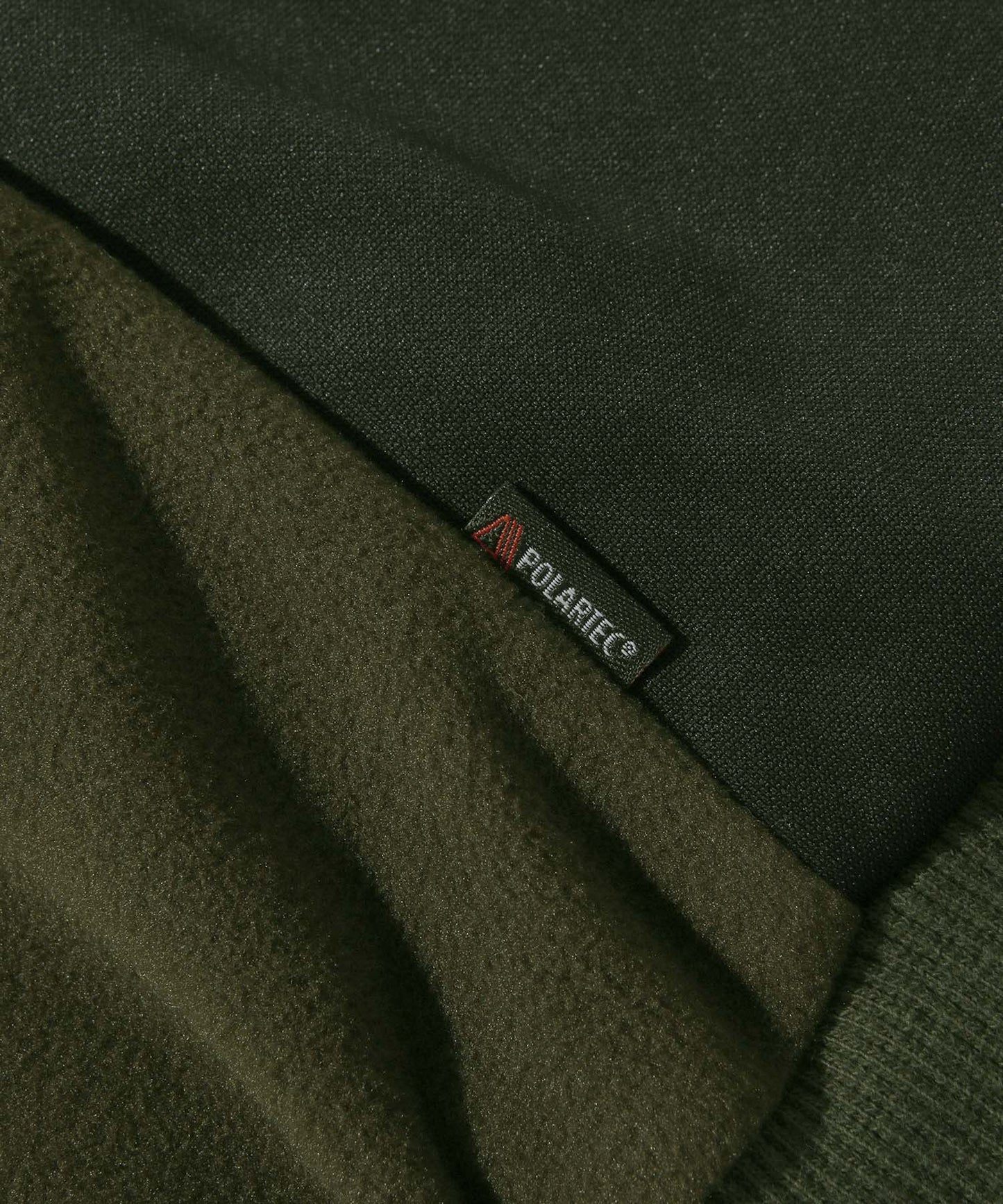 FLEECE CREW PULL OVER KHAKI