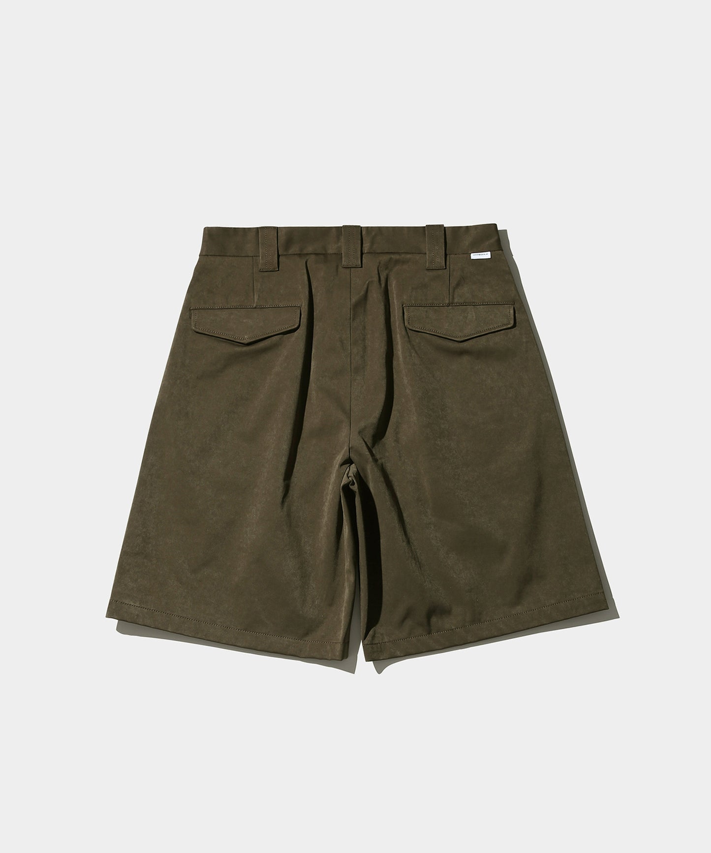 Nylonjersey Printed logo shorts OLIVE