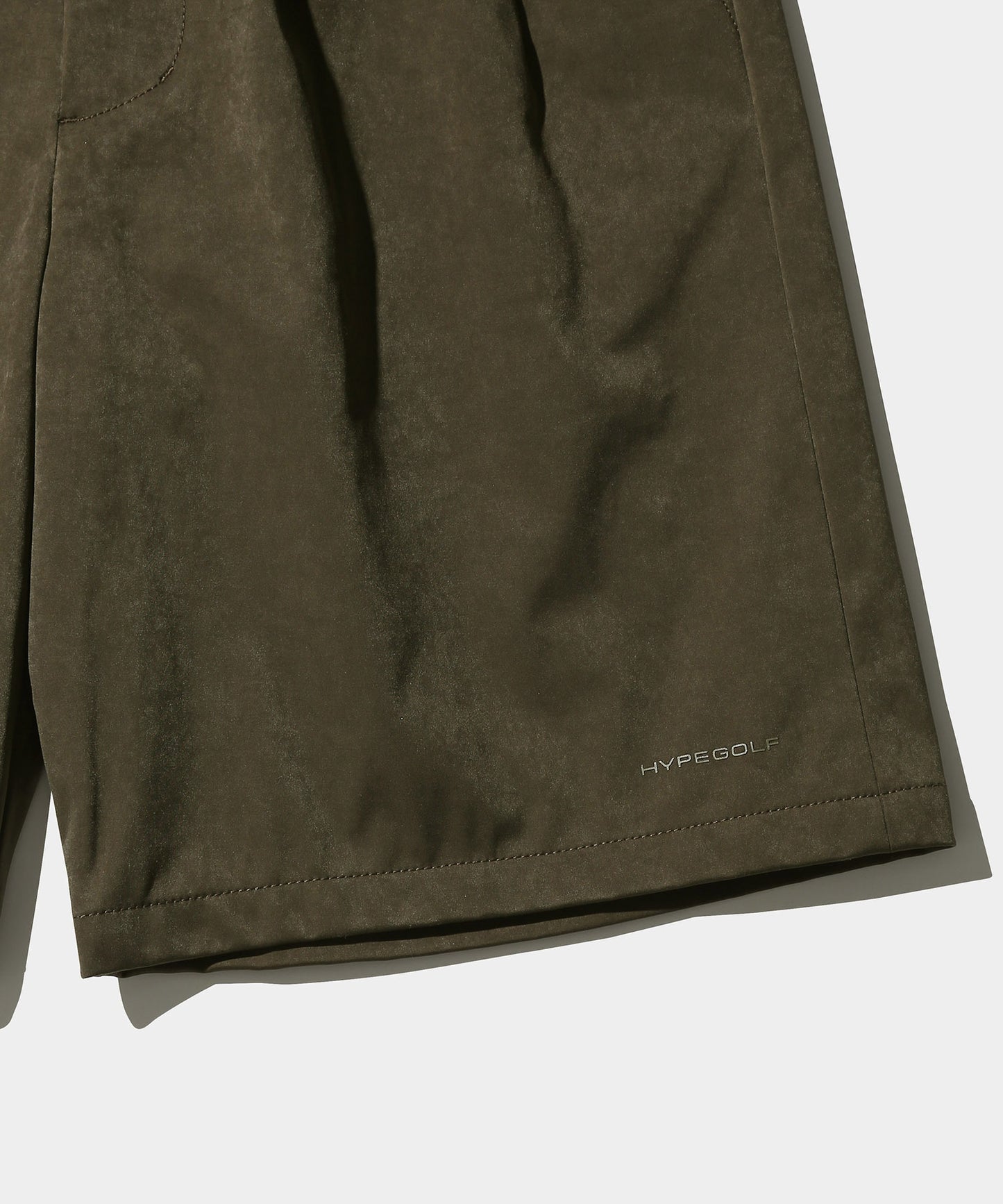 Nylonjersey Printed logo shorts OLIVE