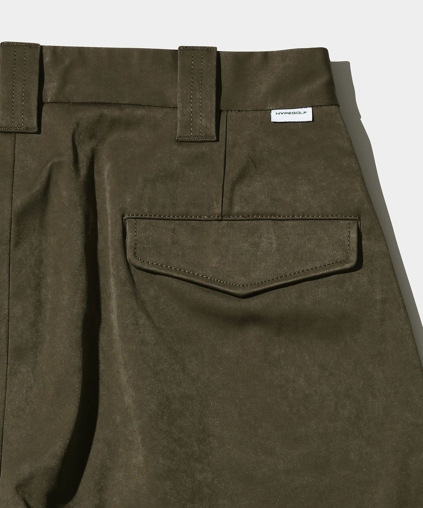 Nylonjersey Printed logo shorts OLIVE