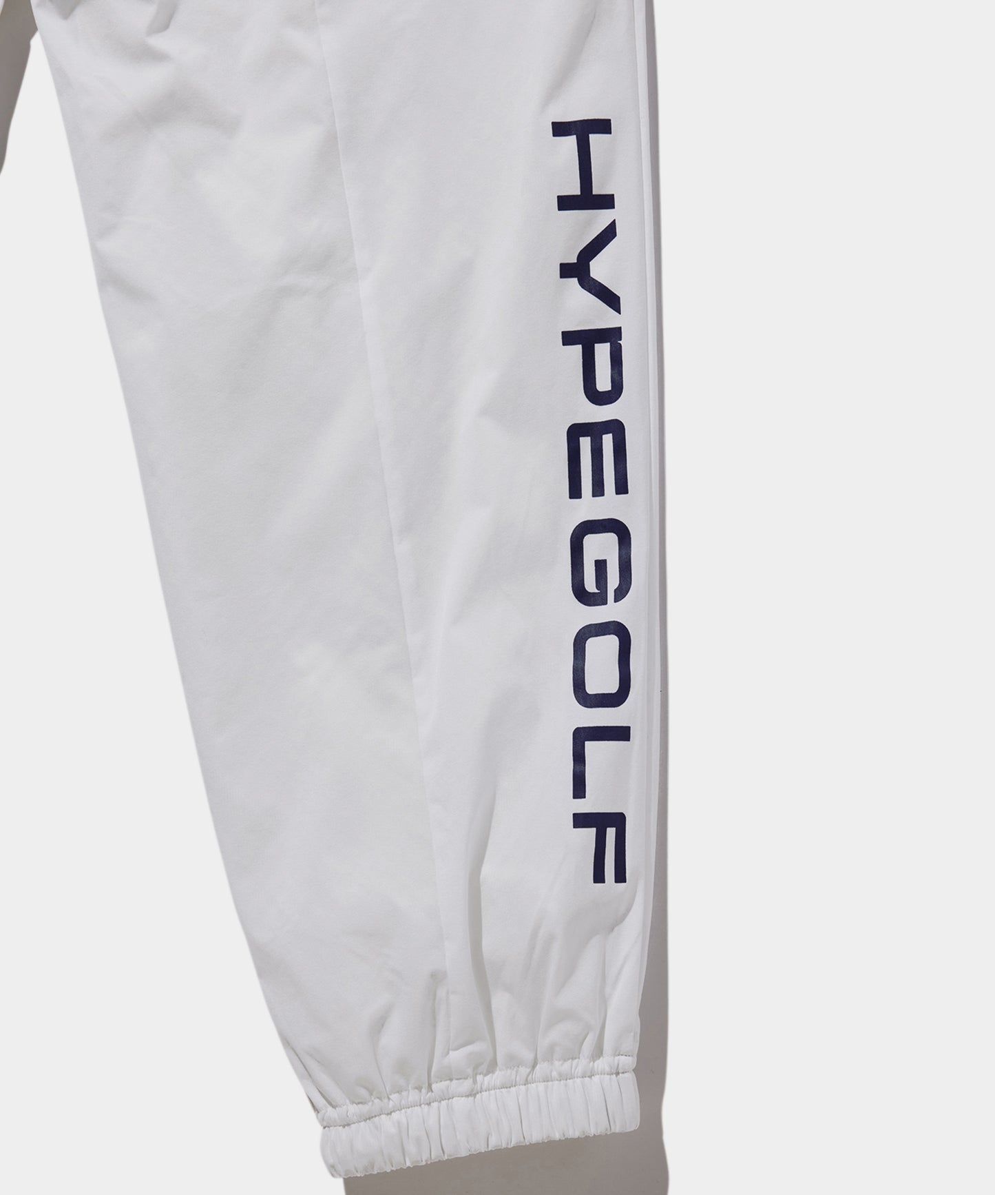 WOVEN NYLON LONG PANTS WHITE