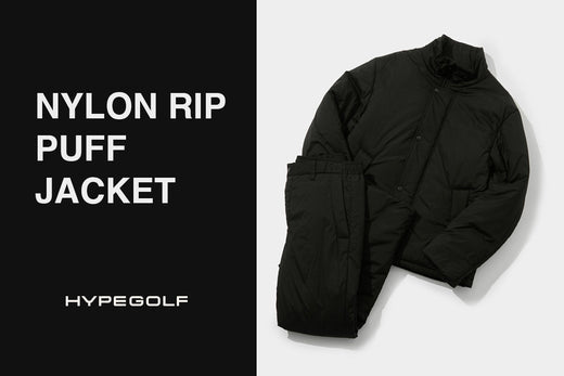 NYLON RIP PUFF JACKET