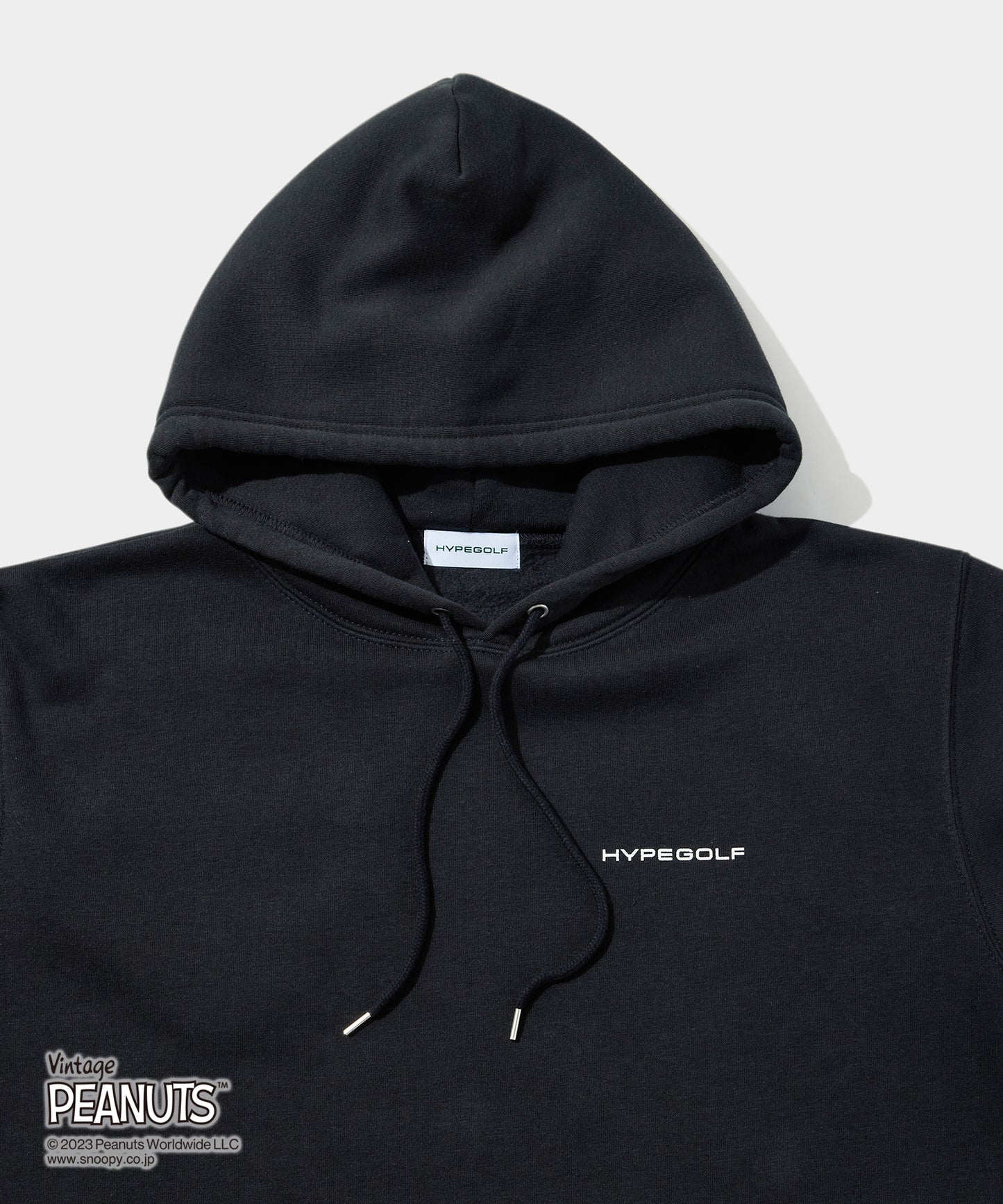 Peanuts GOLF HOODIE BLACK