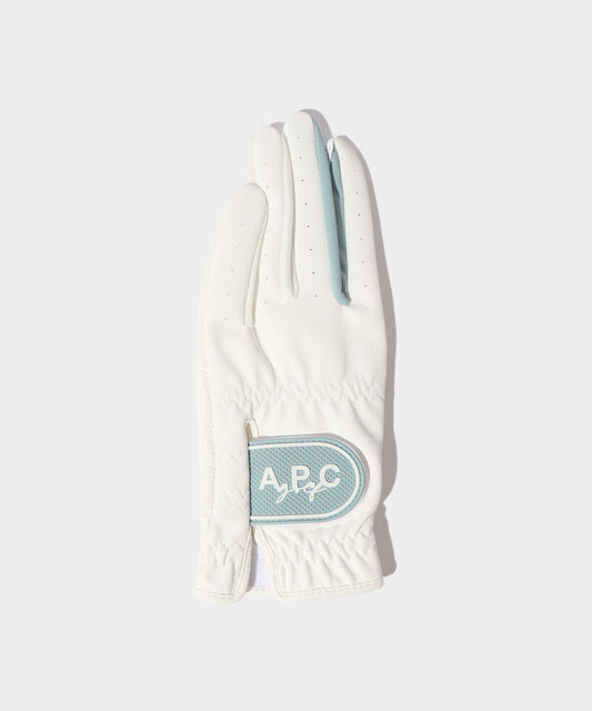 A.P.C.GOLF Aude Gloves (womens) LIGHT GREEN
