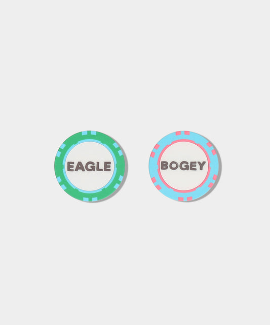 face oka × GB GOLF marker set