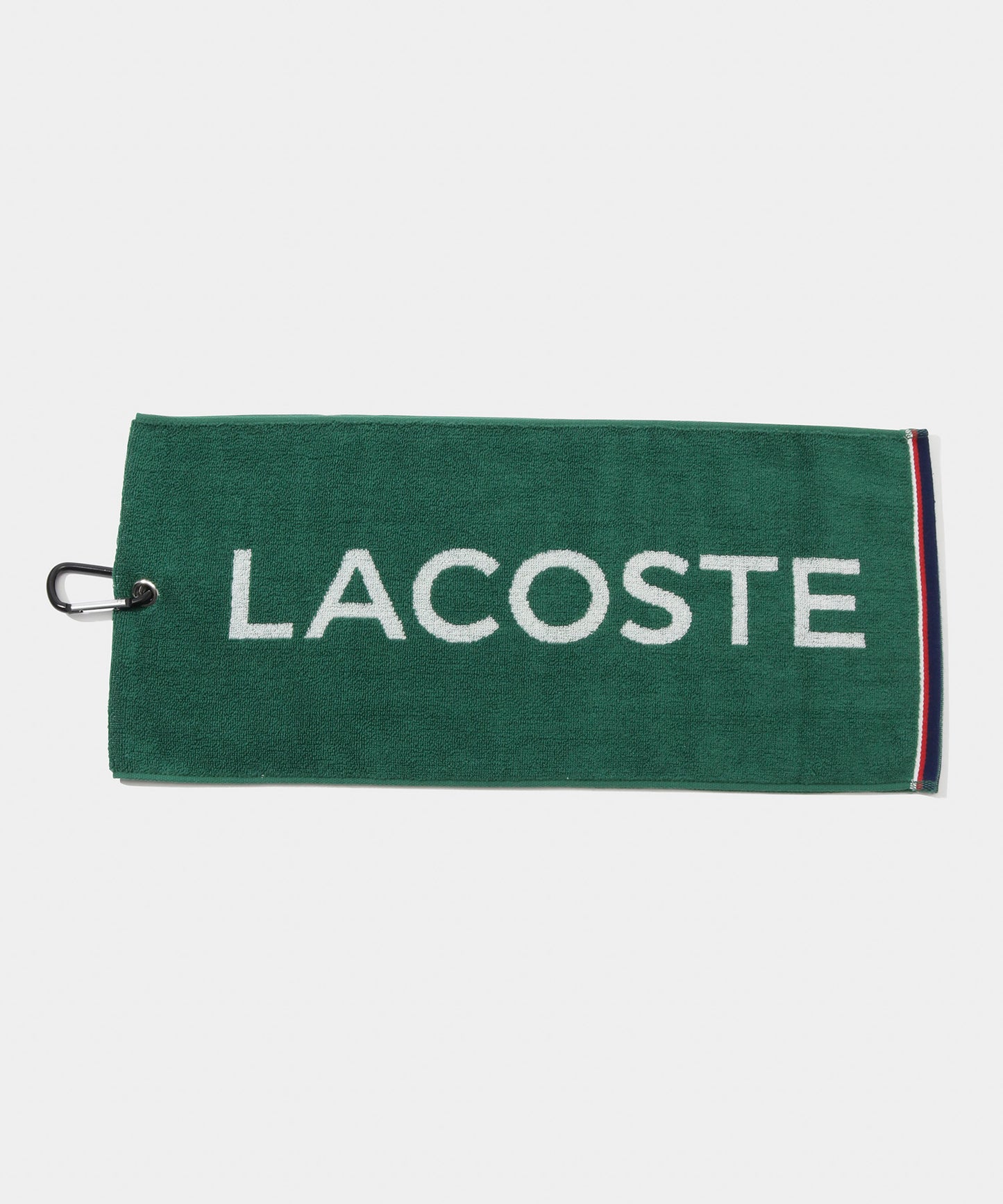 LACOSTE ブランドネームロゴマフラータオル LN009J