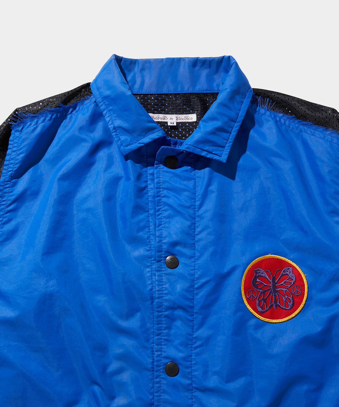 Rebuild by NEEDLES Coach Jacket -> Covered Jacket BLUE