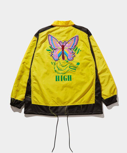 Rebuild by NEEDLES Coach Jacket -> Covered Jacket YELLOW