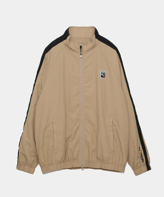 renoma golf x PUMA RXP ナイロンセットアップ ジャケット BEIGE