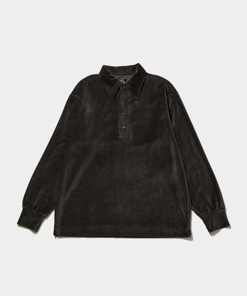 Pullover Shirt - Velour Jersey Brown