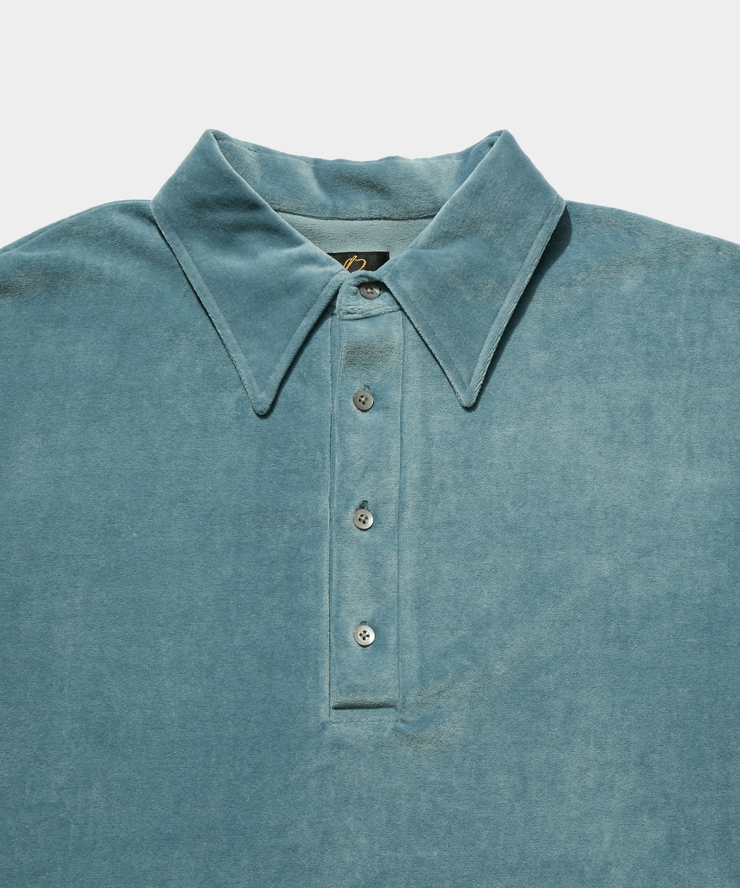 Pullover Shirt - Velour Jersey Blue