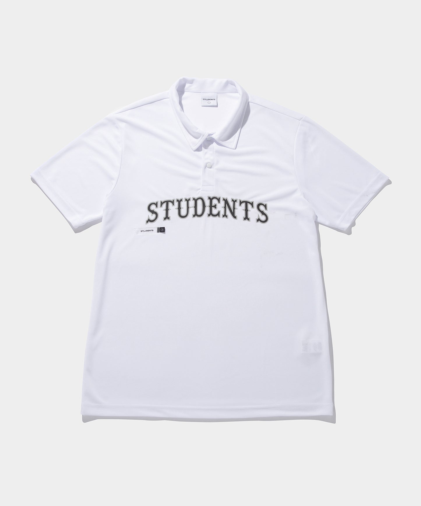 Students Golf Armstrong Poly Polo Shirt WHITE