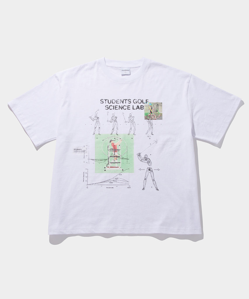Students Golf Science Lab T-shirt WHITE