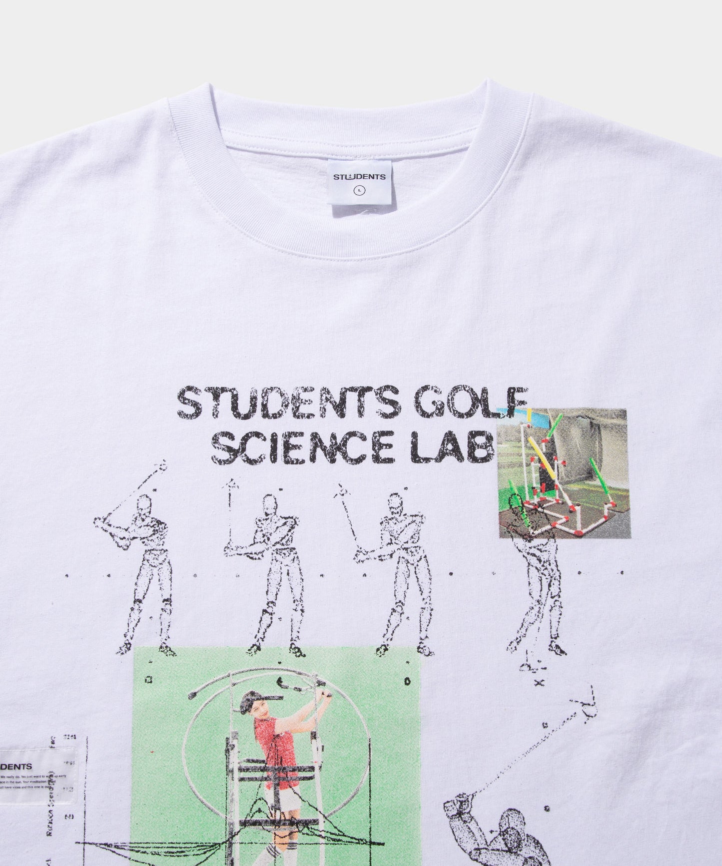 Students Golf Science Lab T-shirt WHITE