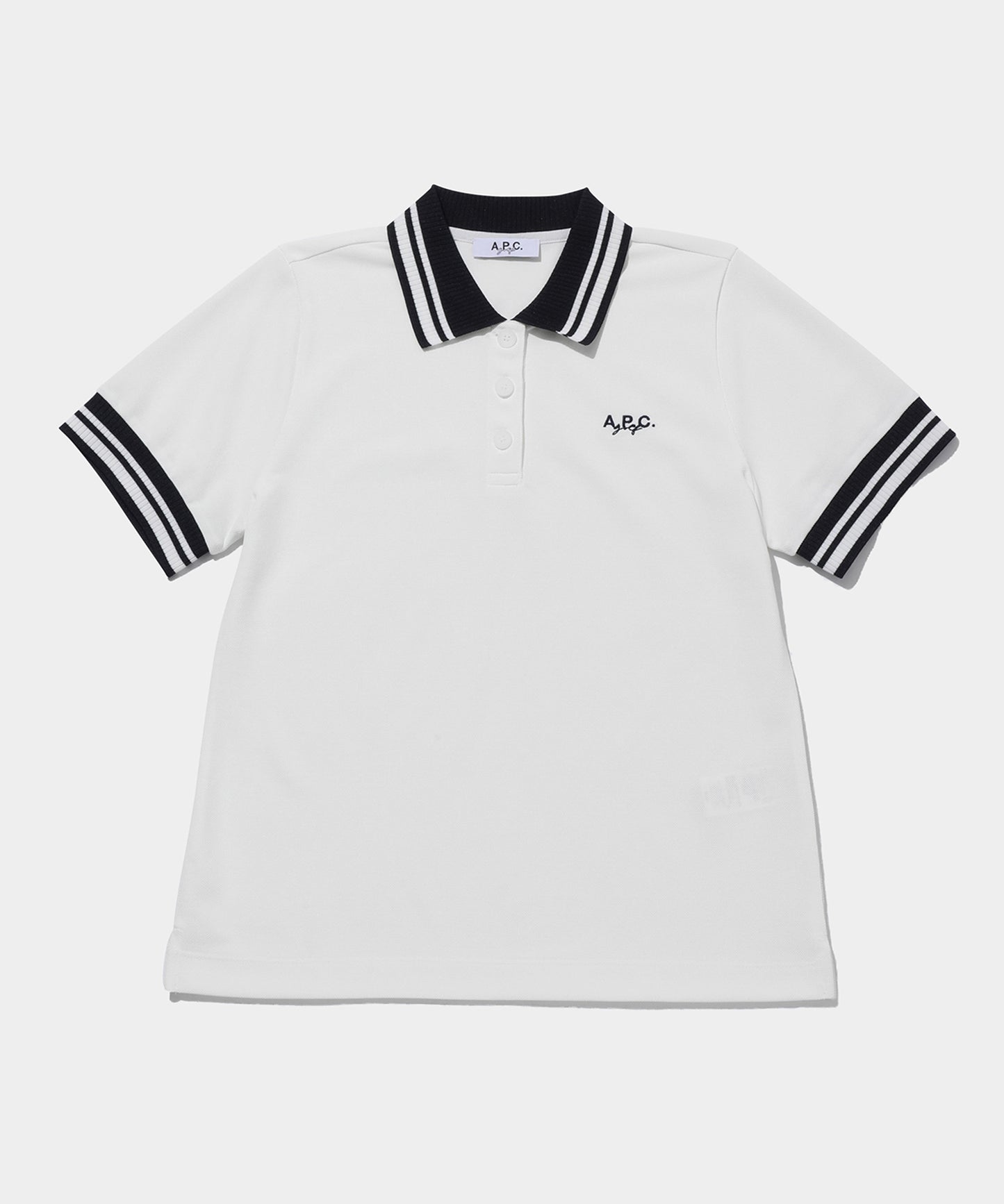 A.P.C.golf POLO CTM2410 WHITE