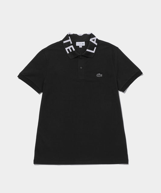 LACOSTE Movement Jacquard Collar  BLACK