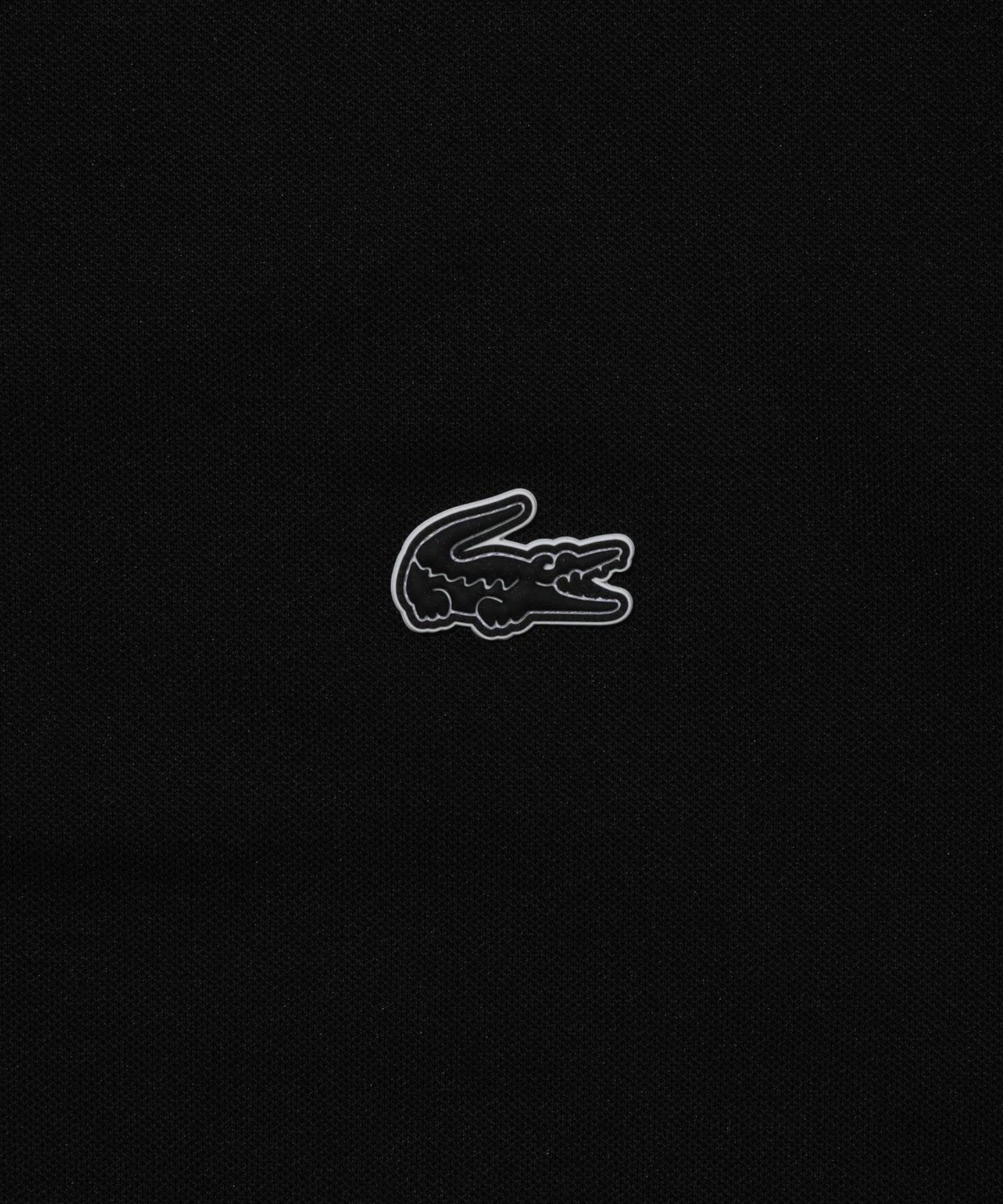 LACOSTE Movement Jacquard Collar  BLACK