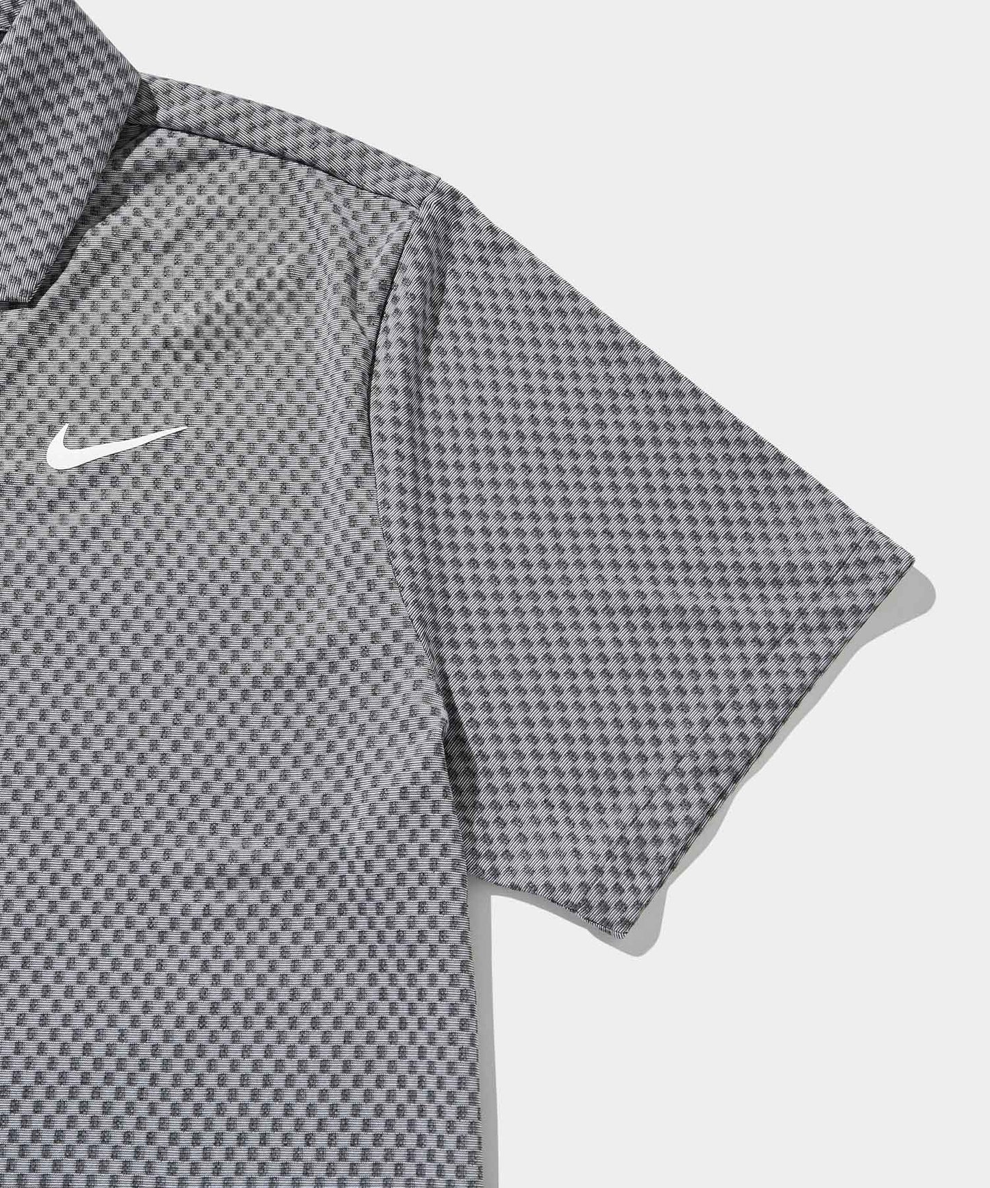 NIKE AS M NK DF TOUR POLO JACQUARD BLACK/GREY