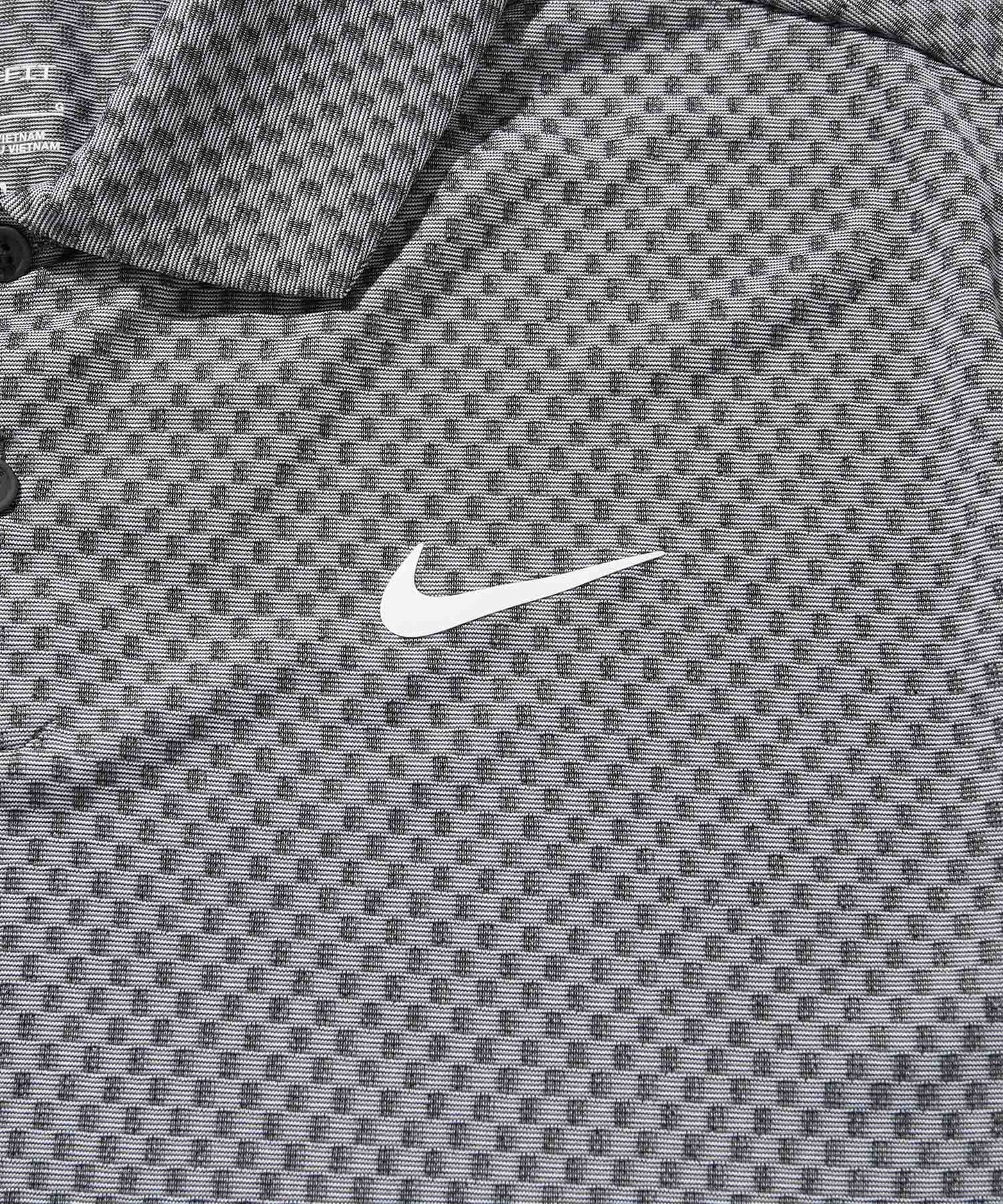 NIKE AS M NK DF TOUR POLO JACQUARD BLACK/GREY