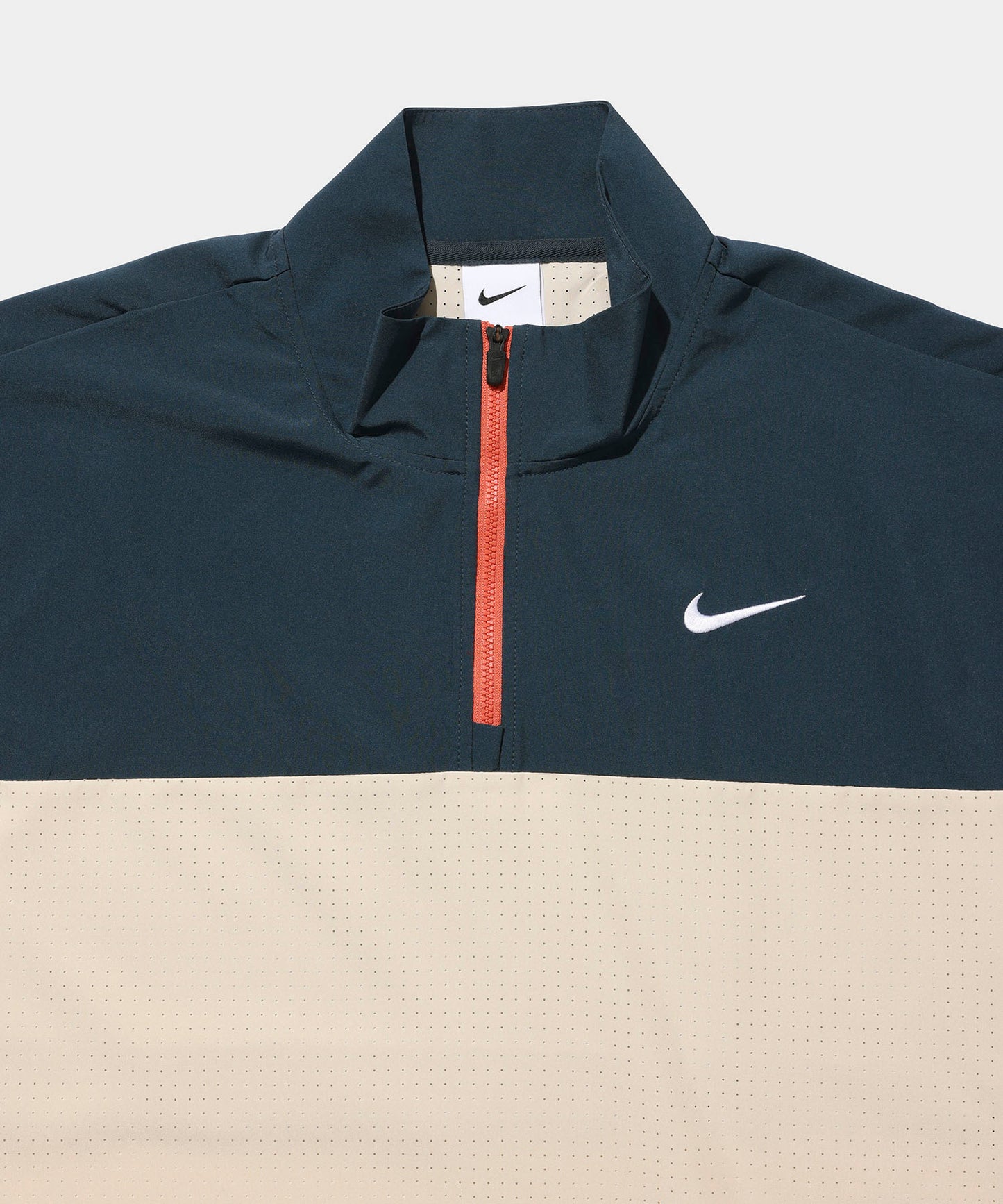 NIKE Dri-FIT 1/2ジップ ゴルフジャケット SAND DRIFT/NAVY