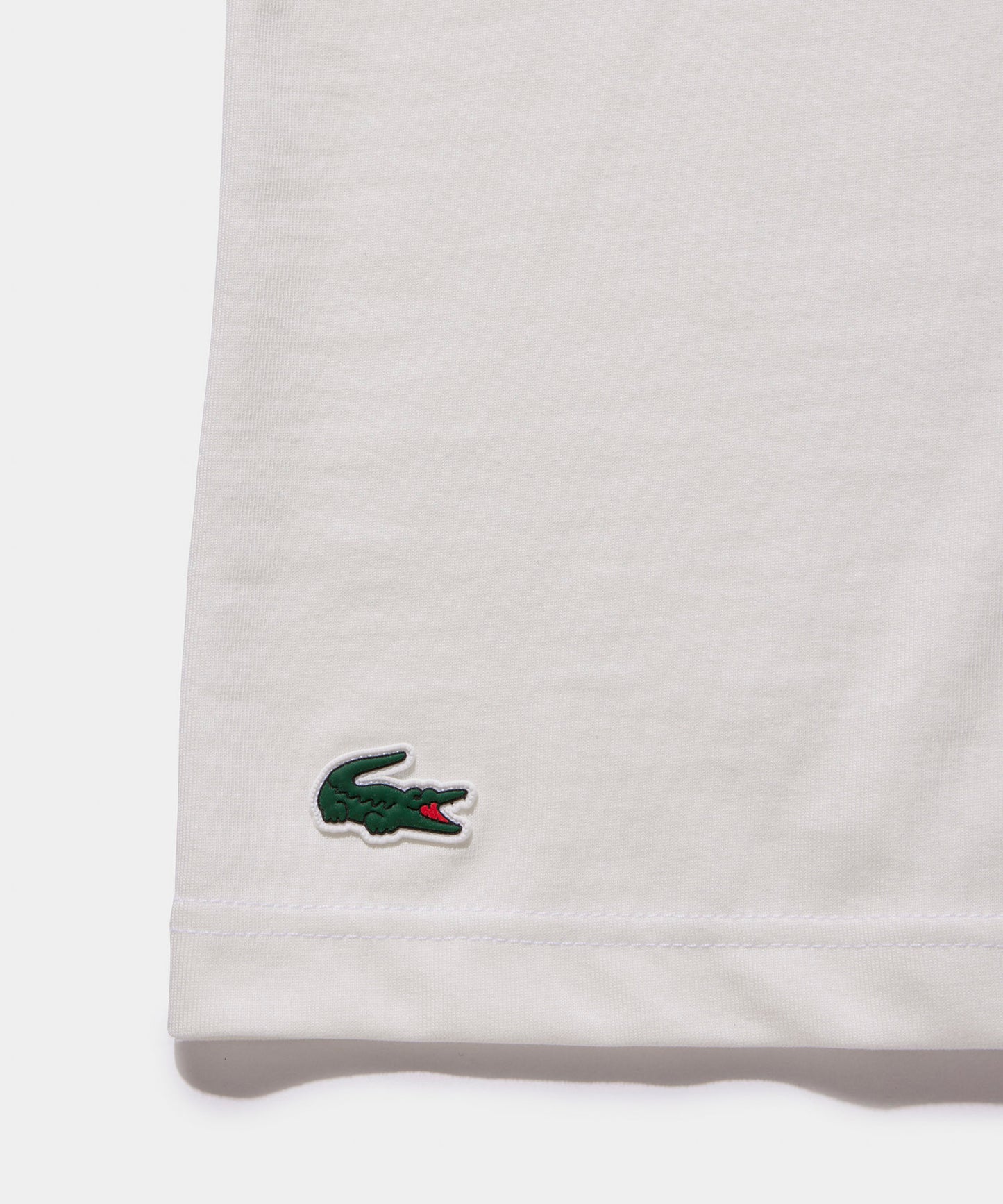 LACOSTE バックプリントTシャツ TH2562 WHITE