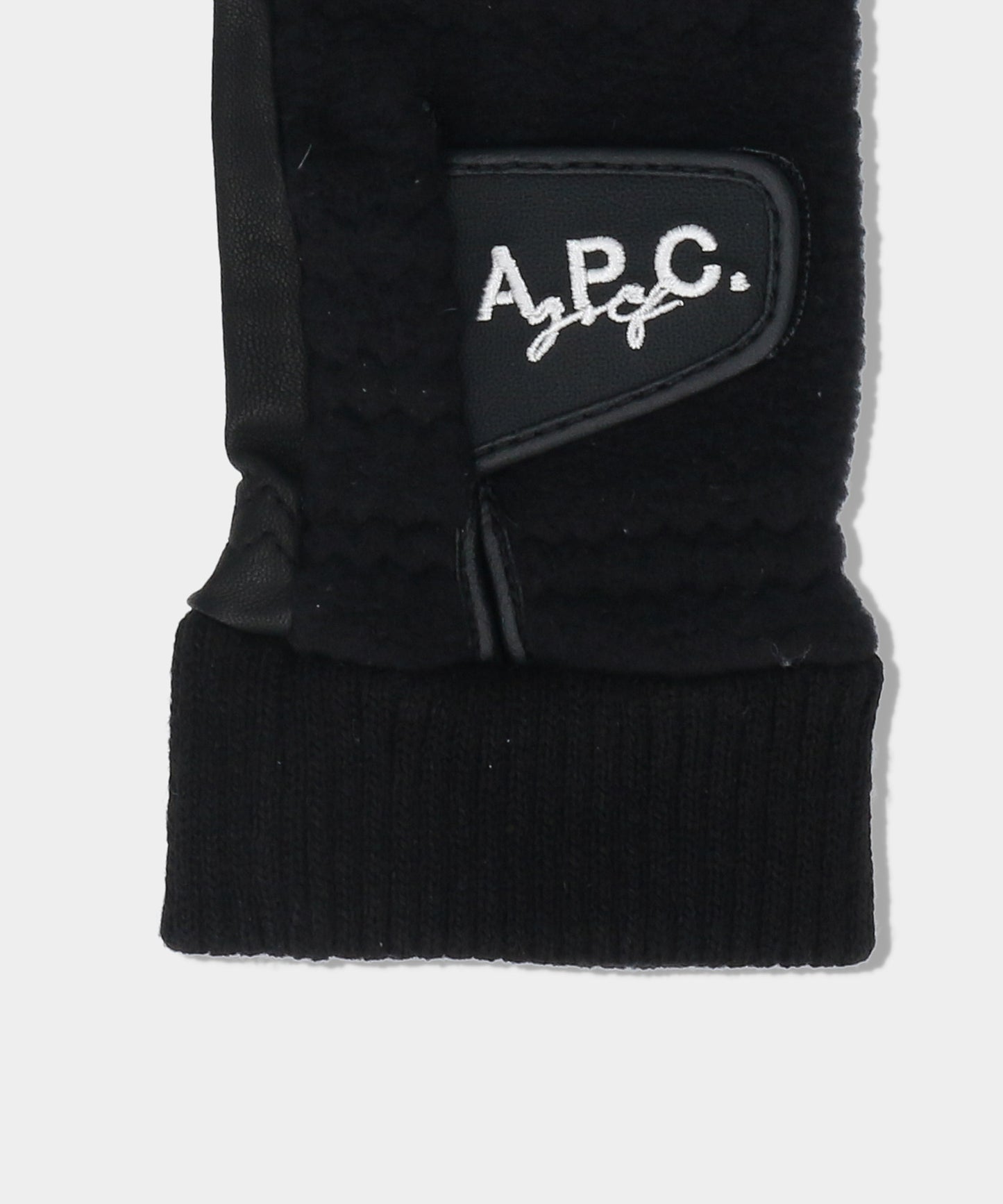 A.P.C.golf GLOVE CEA63GA BLACK