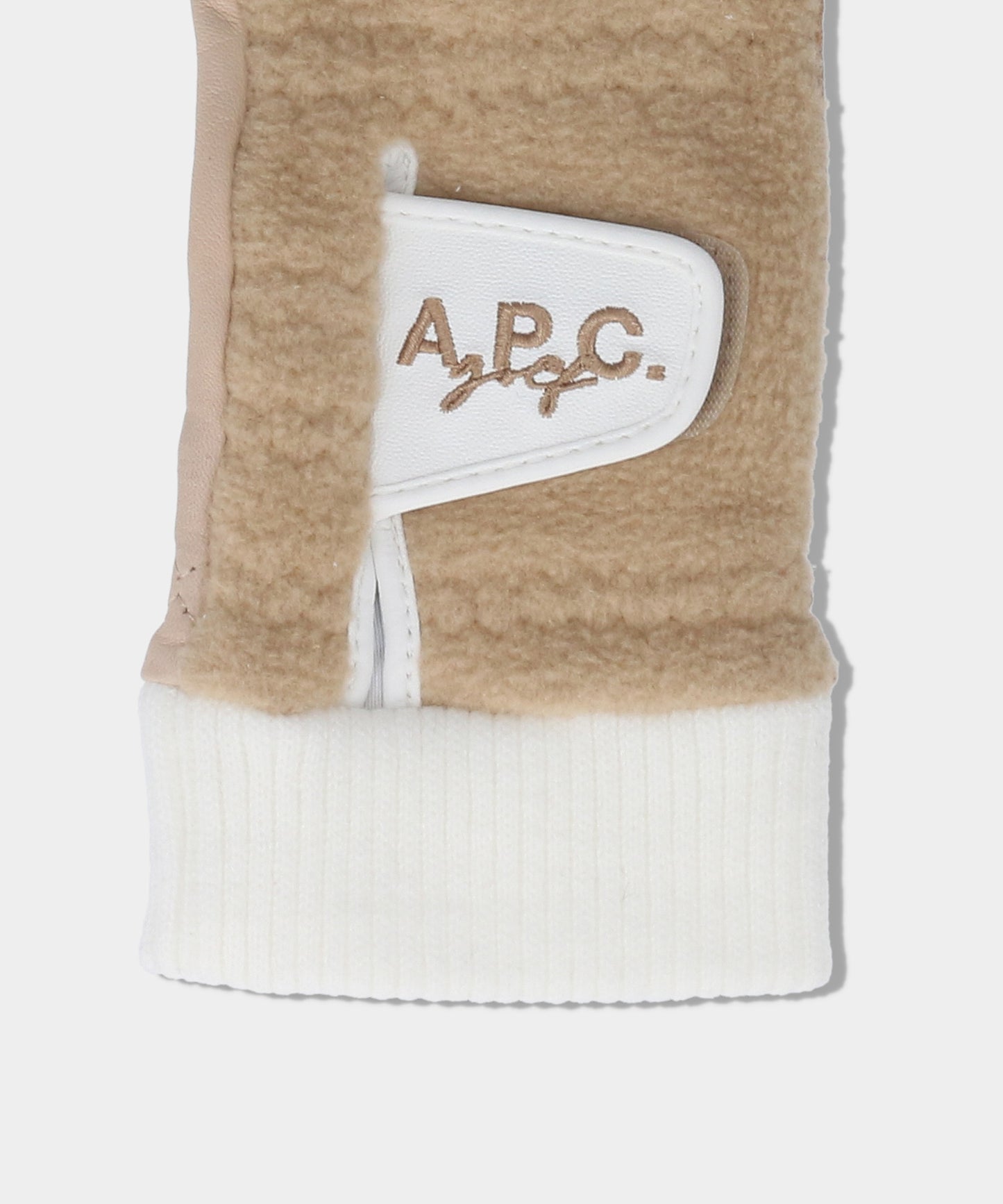 A.P.C.golf GLOVE CEA63GA BEIGE