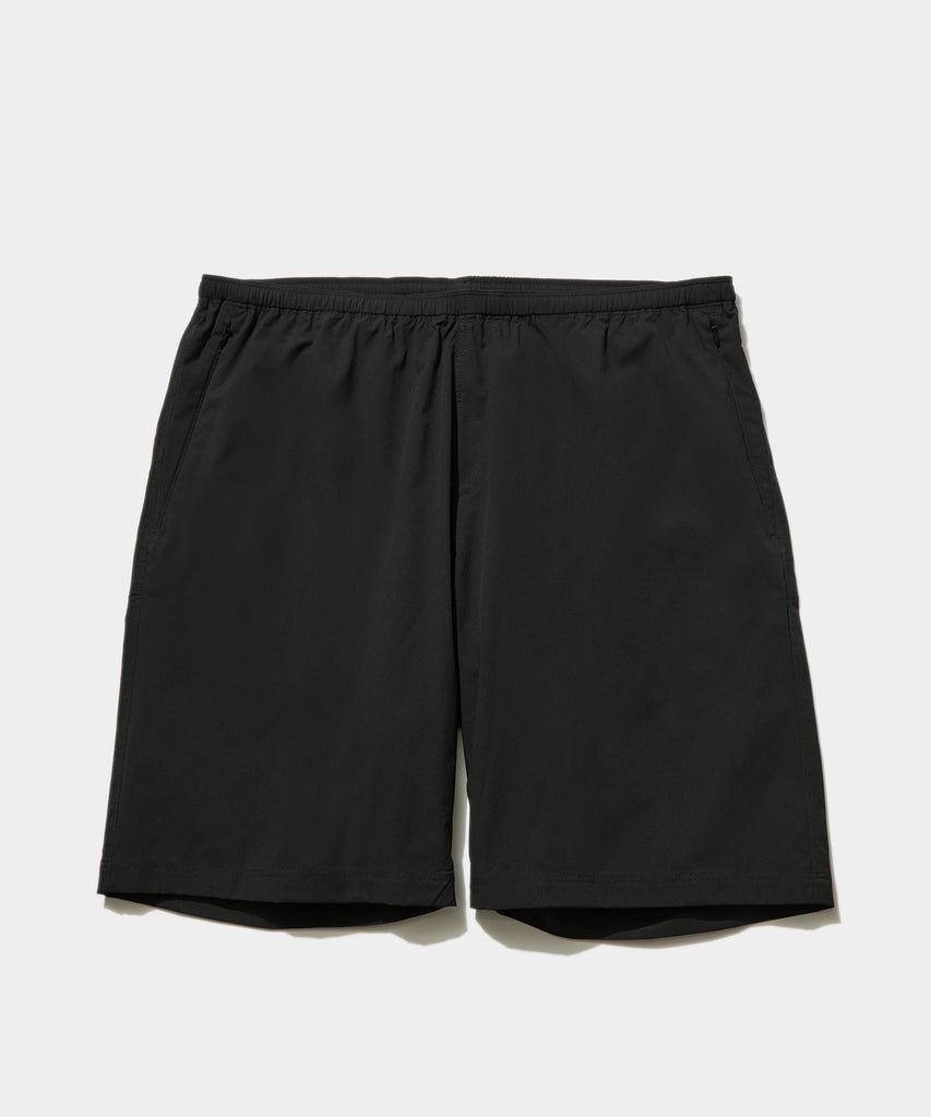 Warm Up Short - Poly Ripstop BLACK