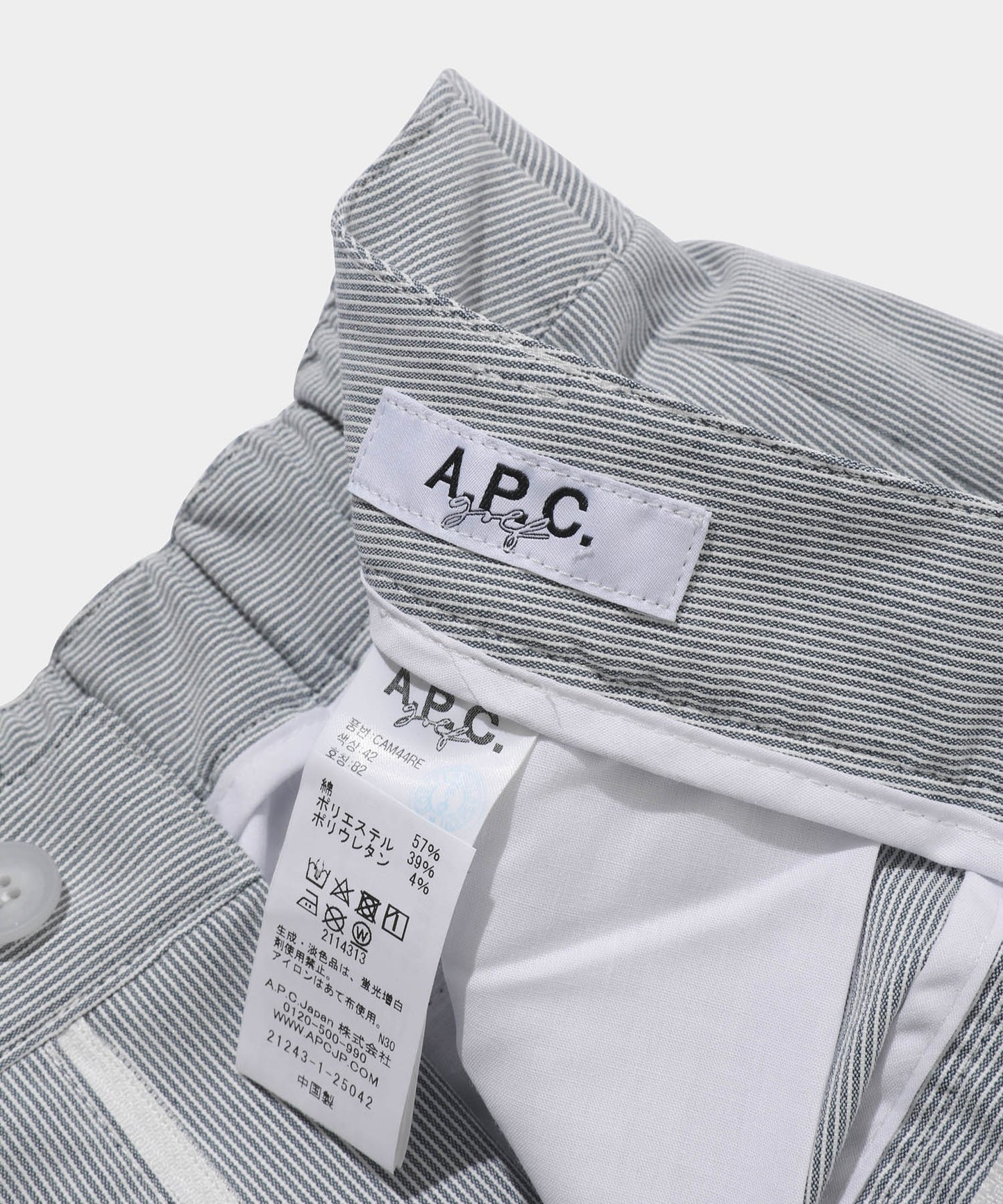 A.P.C.golf PANTS CAM44RE NAVY