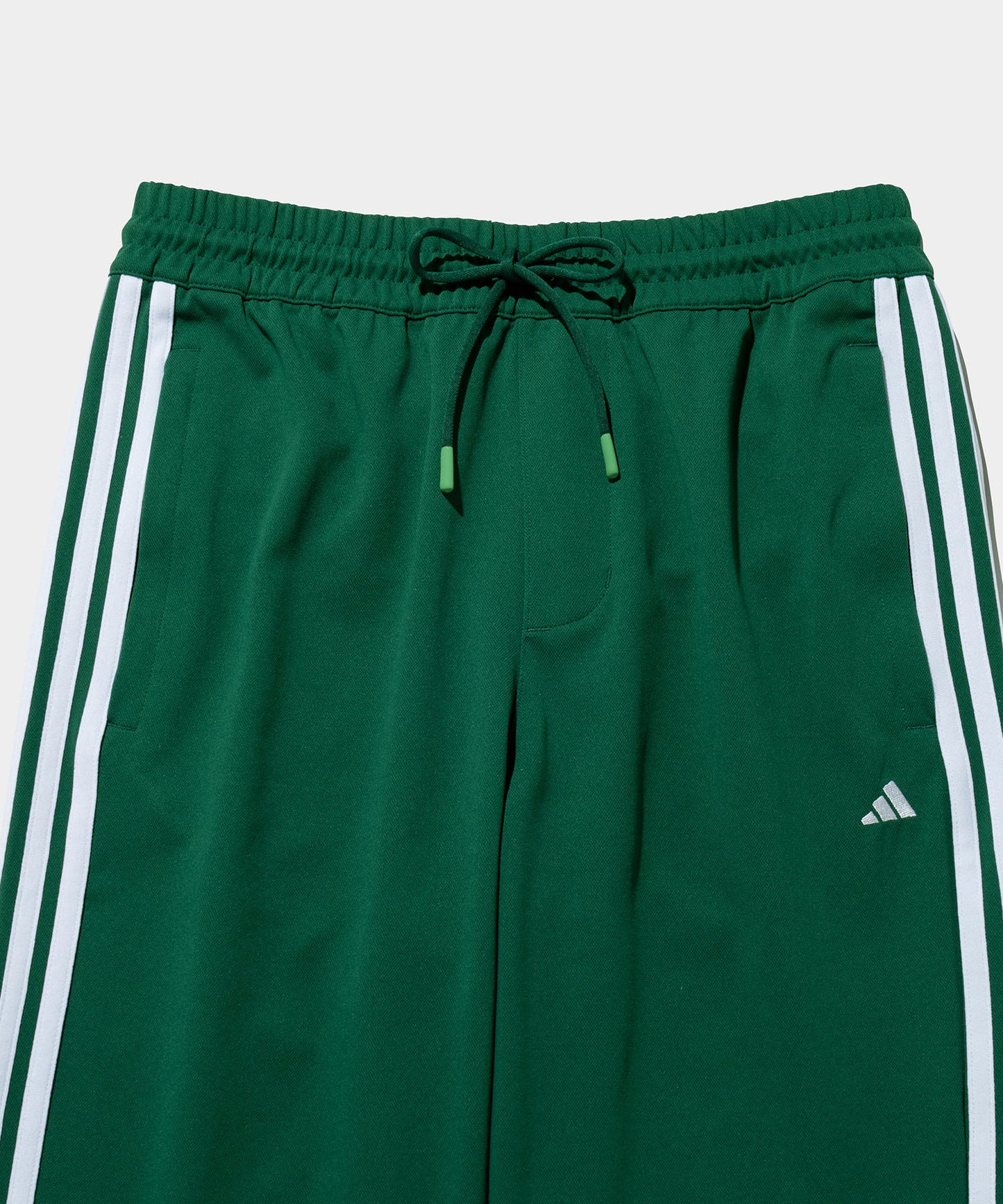 adidas ツイストニット レトロ トラックパンツ GREEN