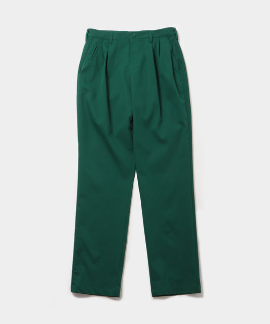 【adidas】ROLLING LINKS ツイストウィーブ ワイド チノパンツ GREEN