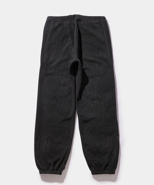 NEEDLES Zipped Sweat Pant - PE/R Fleece BLACK