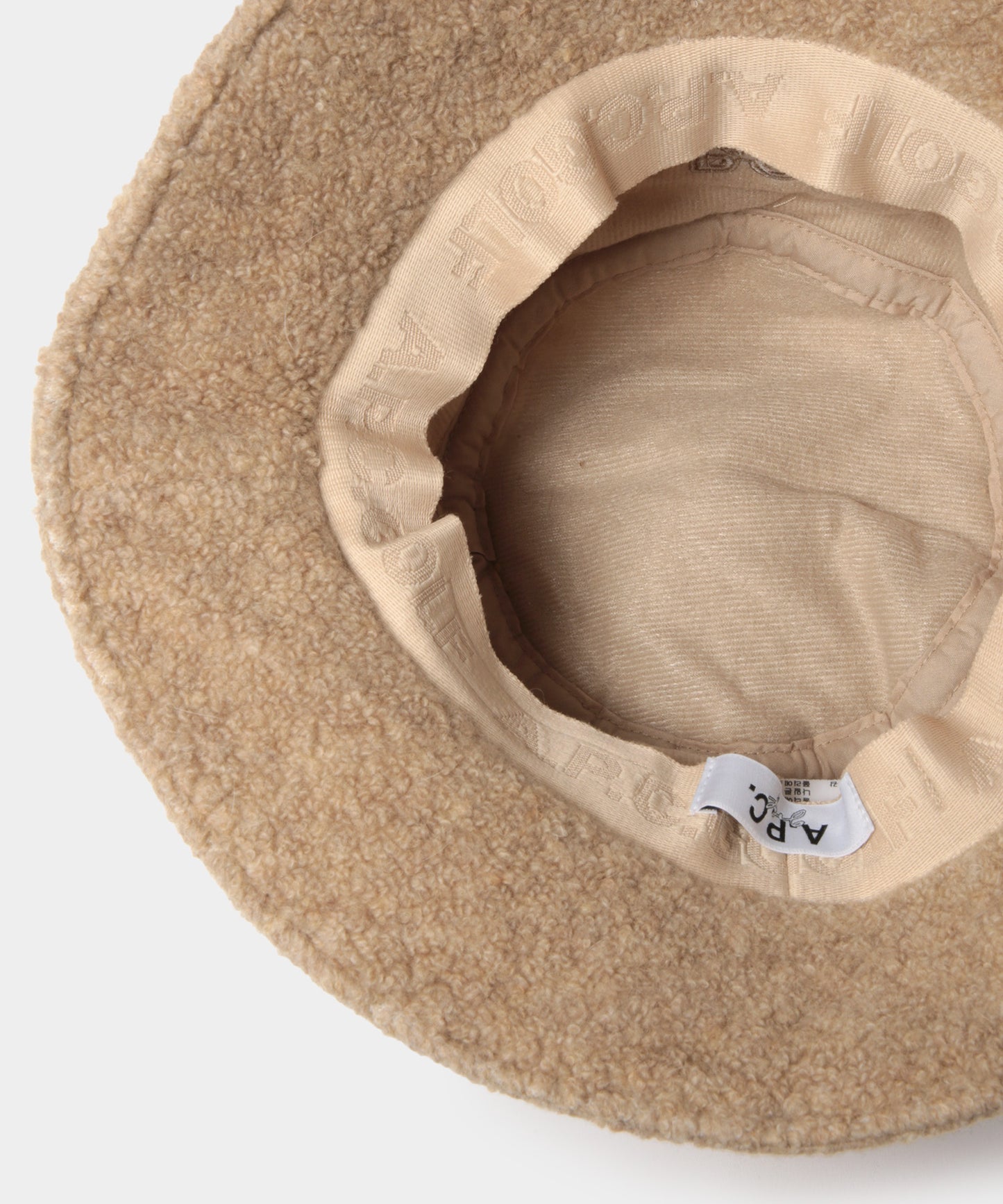 【A.P.C.golf】Anne Bucket Hat CCW64CC BEIGE