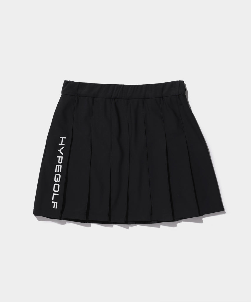 WOMEN PLEATED SKIRT BLACK