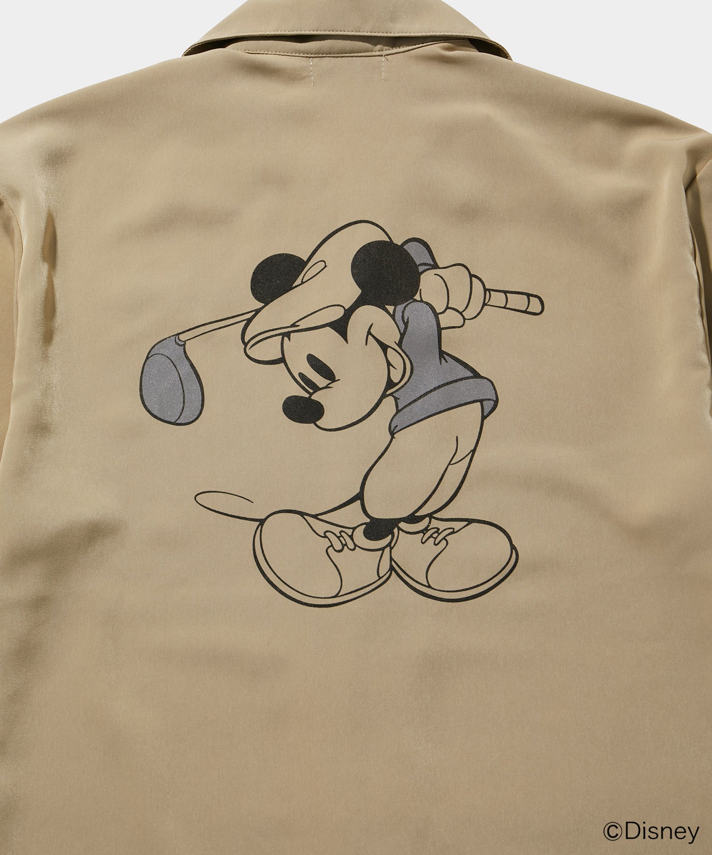 OPEN COLLAR SHIRT / Mickey Mouse