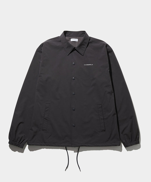 DOT MOTIF COACH JACKET D.GRAY