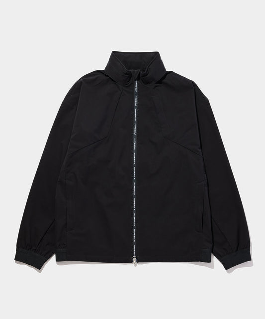 LOGO FULL ZIP JACKET BLACK