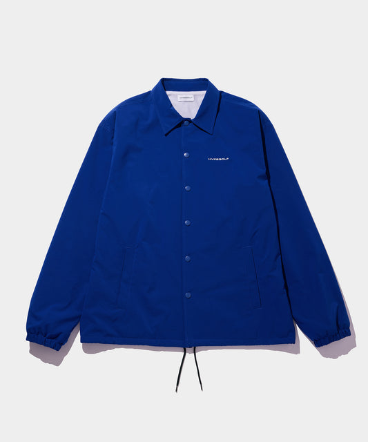 DOT MOTIF COACH JACKET BLUE