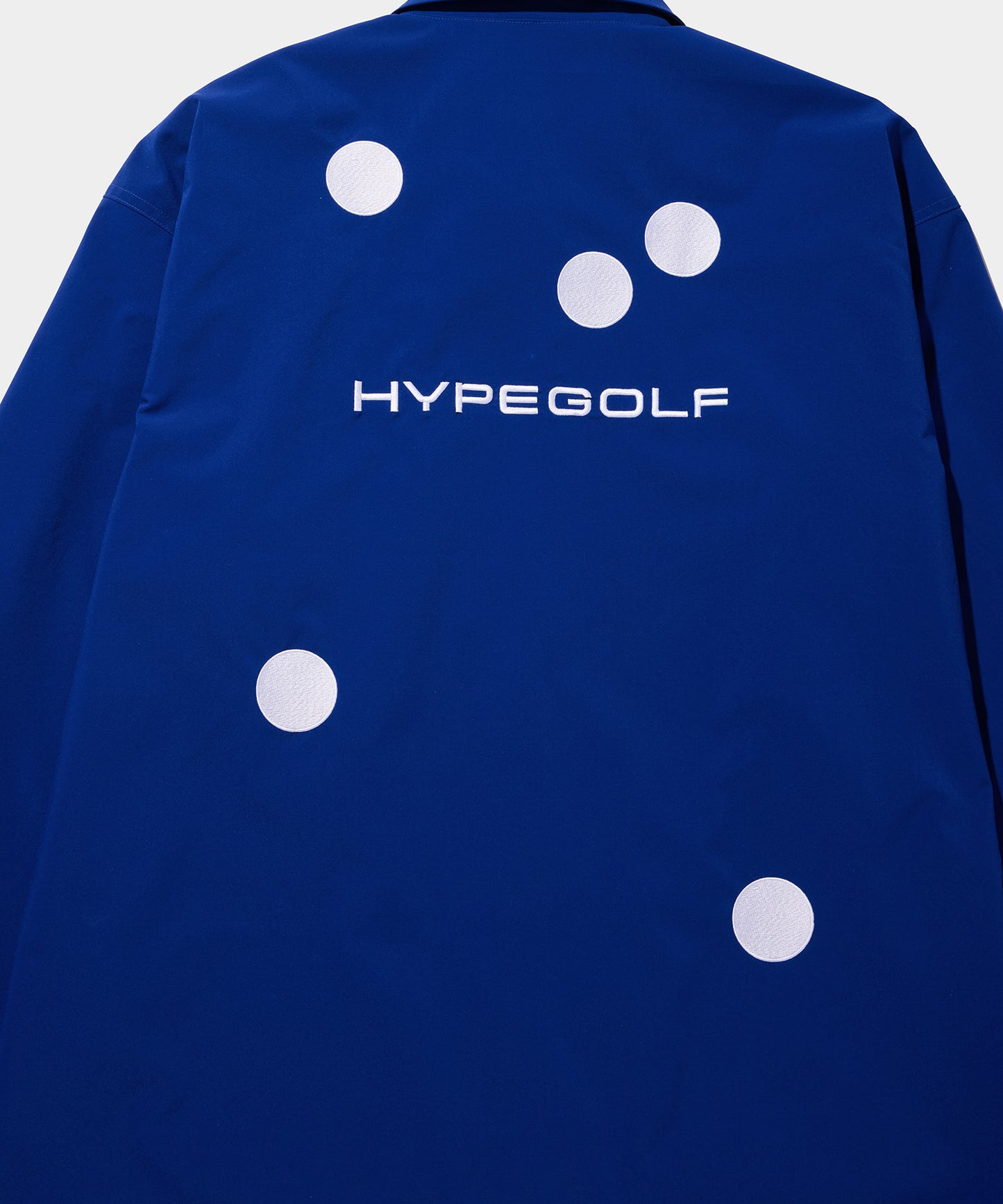 DOT MOTIF COACH JACKET BLUE