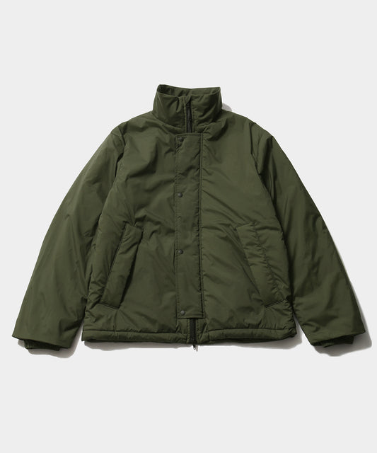 NYLON RIP PUFF JACKET OLIVE