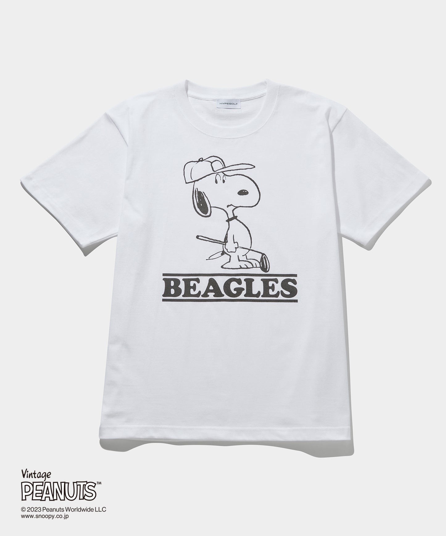 Peanuts GOLF T-shirts WHITE