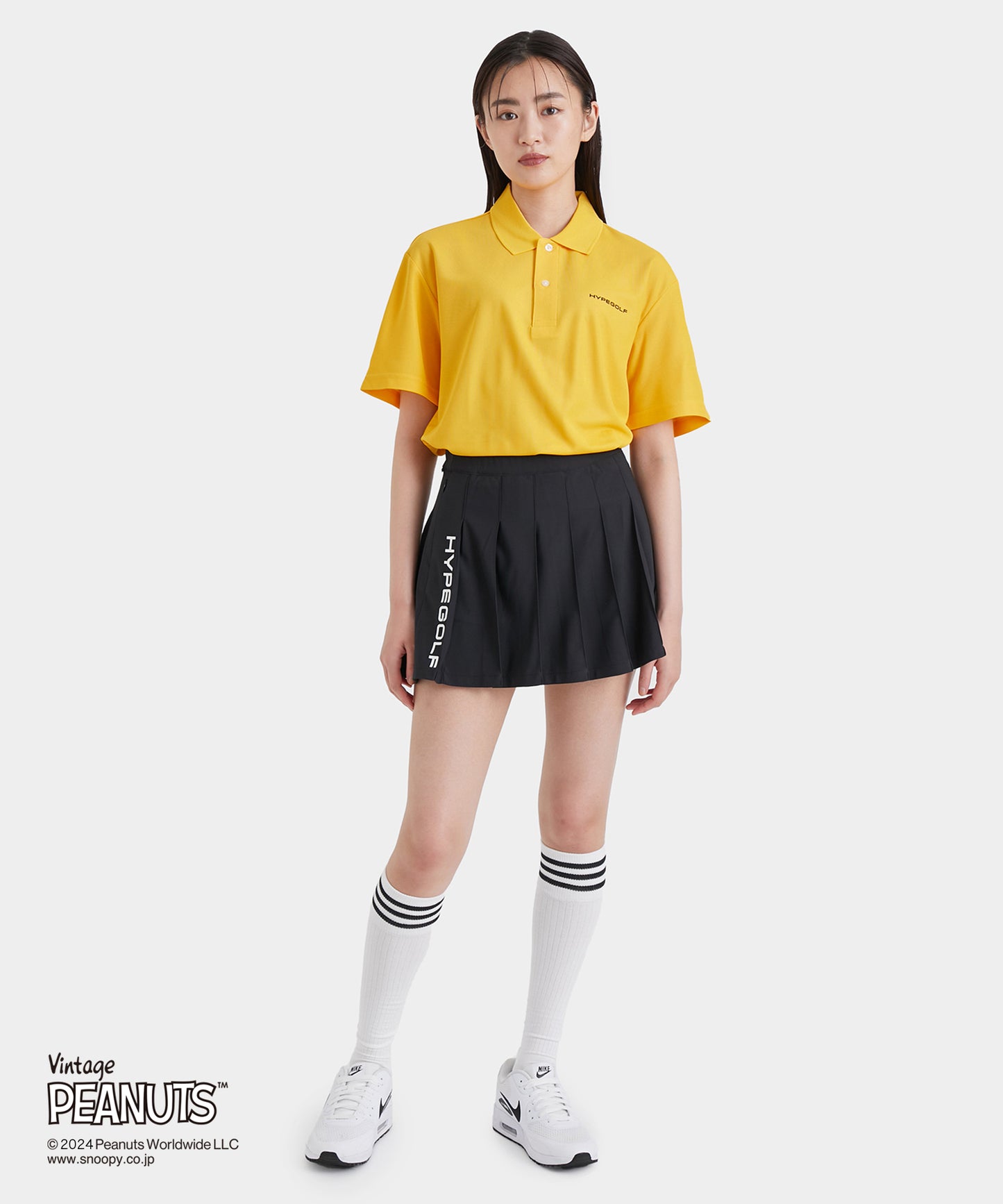 Peanuts GOLF POLO YELLOW