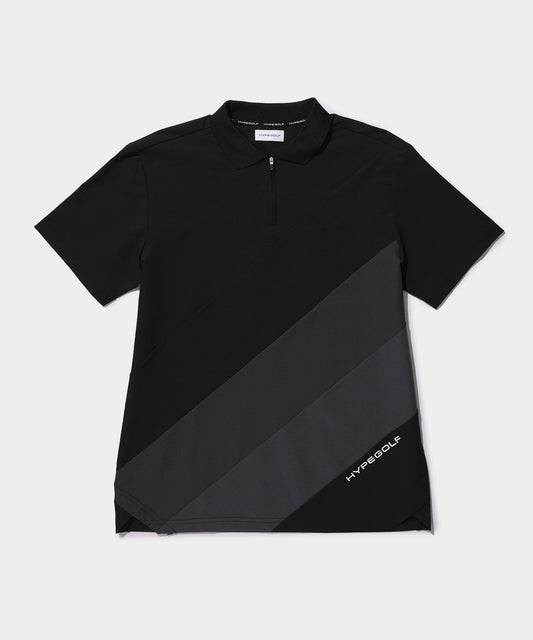 COOL DOTS POLO SHIRTS BLACK