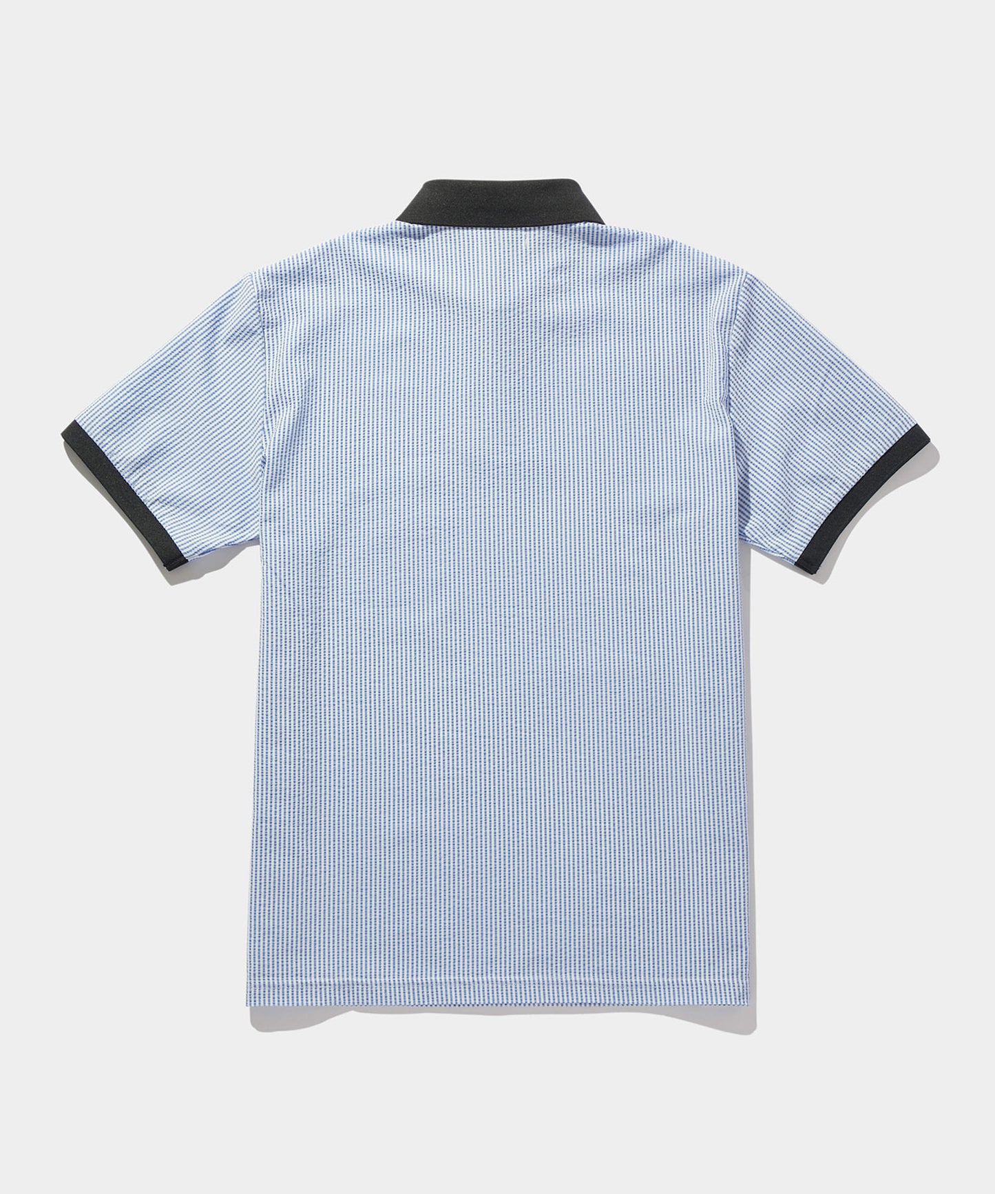 SEERSUCKER POLO SHIRTS BLUE