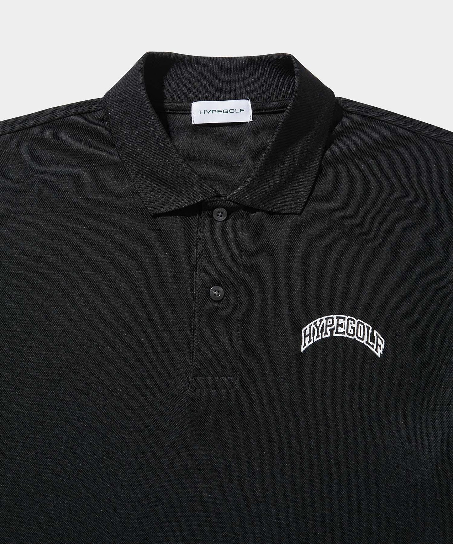 ARCH LOGO POLO SHIRTS BLACK