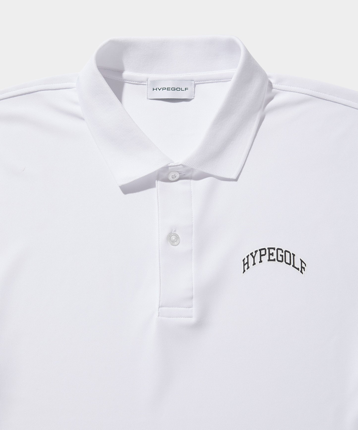 ARCH LOGO POLO SHIRTS WHITE